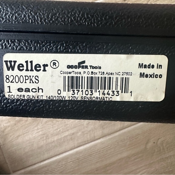 Weller 8200PKS Heavy Duty Soldering Gun Kit 140/100W – New Sealed in Case - Picture 8 of 10